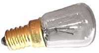 2 X FRIDGE LAMP BULBS 15W SMALL SCREW TYPE